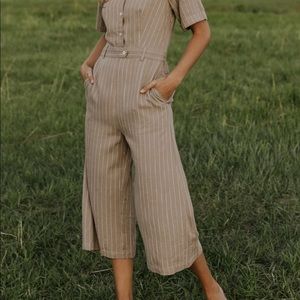 Roolee: Dust Settles Wide-Leg Jumpsuit